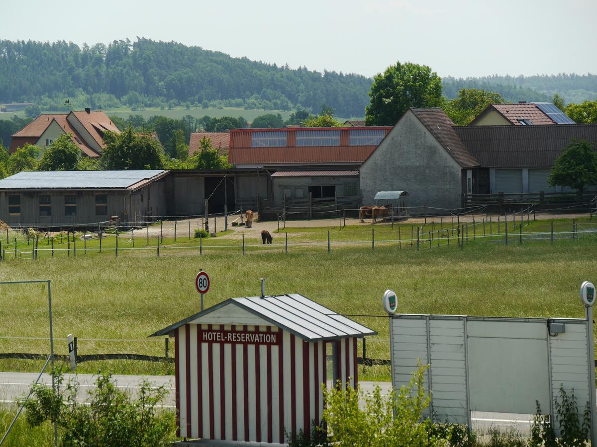 Auszeit Cafe & Hotel Oberwornitz Luaran gambar